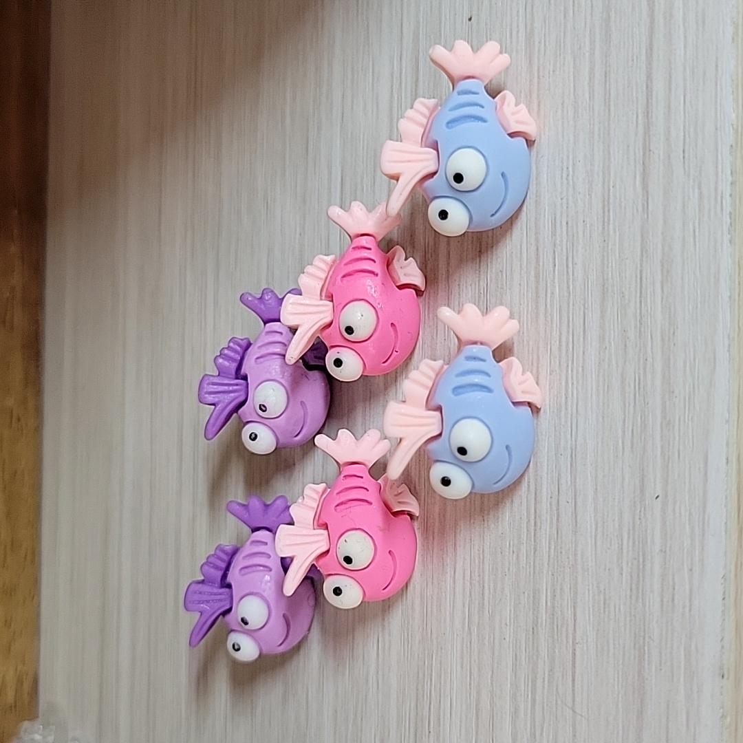 Big-Eyed Fish Earrings Choice Of Color 15$